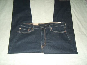 Levi's 512 Slim Fit Taper Medium Wash Denim dunkelblau Herrenjeans 36 x 32 neu mit Etikett - Bild 1 von 6