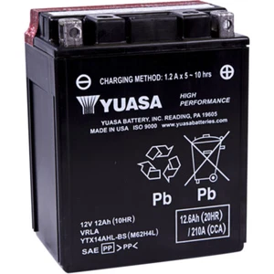 Yuasa Fresh Pack High Performance Maintenance-Free AGM Battery (YTX14AHL-BS) - Picture 1 of 1