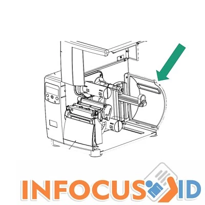 Datamax Originale Cover Media Rullo Per I4206/I4208 P/N: DPO16-2551-01 - Immagine 1 di 2