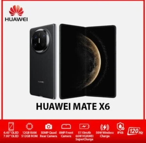 HUAWEI Mate X6 Black 16GB RAM+512GB ROM - Photo 1 sur 5