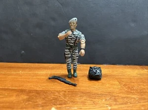 1986 Lanard The Corps! 3.75" Grey Camo Hammer Figure Soldier Military - Picture 1 of 11