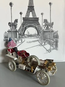 Franklin Mint Thomas Flyer 1907 New York-Paris inkl. OVP - Bild 1 von 16