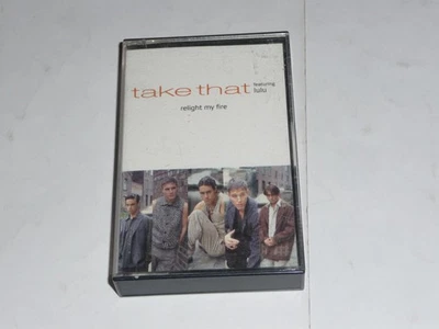 Take That (with Lulu) - Relight my fire (Cassingle or Cassette Single) - Image 1 of 4