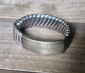 Vintage JB Sterling Silber ID Armband mit Namen Gravur - Bild 1 von 3