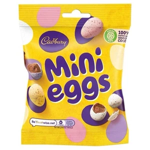 Cadbury Mini Eggs Chocolate Bag 80g– 2025 Easter Sweet Treat Perfect Gift Pack - Imagen 1 de 1