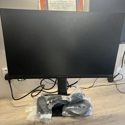 Hannspree HP248PJB 23.8" FULL 1080 HD Computer PC Monitor (HDMI, DP) - Image 1 of 3