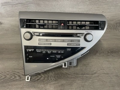 10-11 Lexus RX350 OEM Radio 6 Disc CD Player Climate Control Unit 86120-0E300 - Image 1 of 4