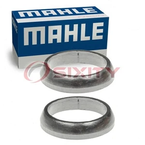 2 pc MAHLE Exhaust Pipe Flange Gaskets for 2004-2010 Mitsubishi Endeavor qi - Picture 1 of 5