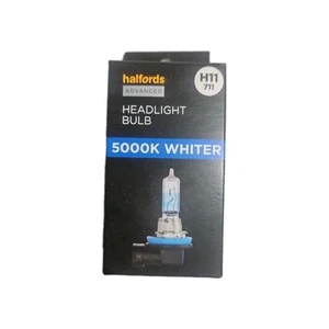 ✅Halfords 5000k H11/711 Headlamp - 12V 55W Cool White Light - Picture 1 of 4