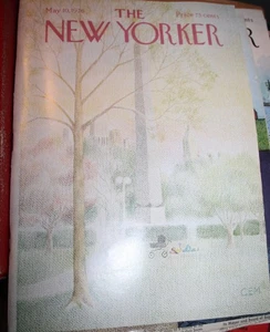 10. Mai 1976 Neu aus altem Lagerbestand New Yorker Magazin mit brauner Verpackung BRANDNEU - Bild 1 von 6