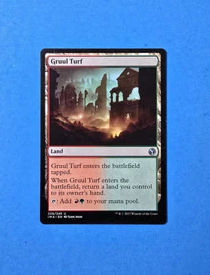 1x Gruul Turf Iconic Masters 2017 Mtg Magic Gathering Card Mana Land 239 - Image 1 of 2