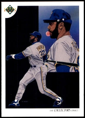 Dave Parker 1991 Upper Deck #48 Brewers MLB READ FREE SHIPPING AutographDen - Image 1 of 2