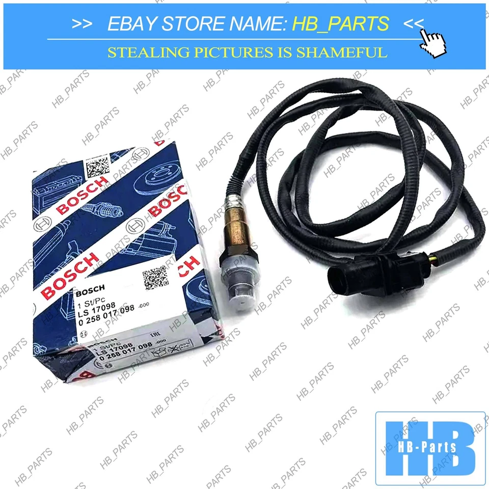 BOSCH O2 Oxygen Sensor For 2006-11 BMW 323i 2.5L 2011 BMW 1 Series M 3.0L - Image 1 of 4