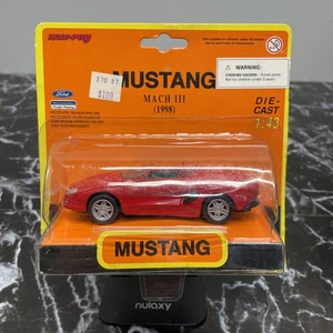 Ray Mustang Mach 3 1:43 vintage 1997 nuovi con scatola - Foto 1 di 3