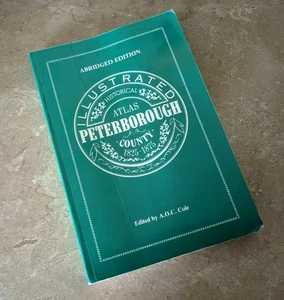 RARE--Illustrated Historical Atlas of Peterborough County 1825-1875 FAST SHIP - Picture 1 of 3