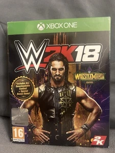 WWE 2K18 WrestleMania Edition (Microsoft Xbox One, 2017) BRAND NEW U.S. SELLER - Picture 1 of 8