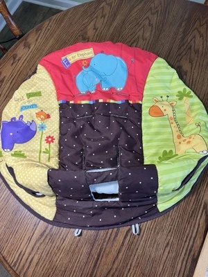 Funda de asiento de repuesto para silla alta Fisher-Price Luv U Zoo EZ limpia Foto 1 de 4