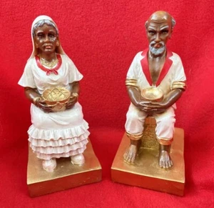 Santería Vudú Curandería Sacerdotisa Francisca - Sacerdote Francisco Altar Estatua - Imagen 1 de 14