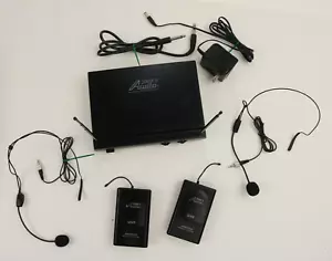 Audio 2000's AWR6032U AWX6030 Wireless Microphone Transmitter & Receiver AS IS - Picture 1 of 5