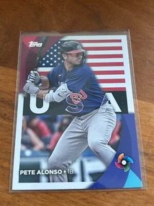2023 Topps Series 2 - Pete Alonso - Mets - 2023 World Baseball Classic Stars  - Bild 1 von 2