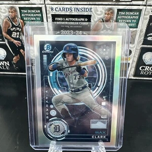 2024 Topps Bowman - Bowman AI #BAI-11 Max Clark (RC) Detroit Tigers - Picture 1 of 2