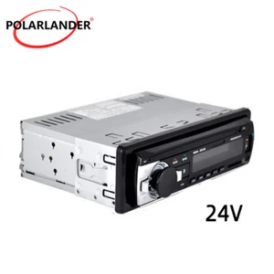 FM USVB AUX 2.5 inch 24V Single 1 Din MP3 player WMA Car Radio Stereo Bluetooth - Picture 1 of 15