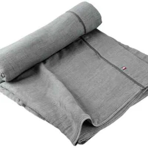 Imabari Handtuch Decke Single 140 x 190 cm Gaze Stoff anthrazit Made in Japan - Bild 1 von 8