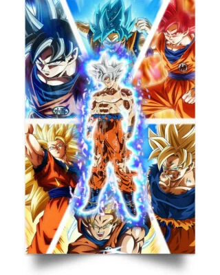 Dragon Ball ZSuper Poster Goku from SSJ - POSTER 20x30
