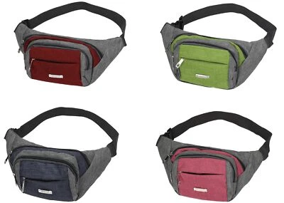 Betz Bauchtasche Gürteltasche Hüfttasche Bikertasche Reisen Wandern 2-farbig