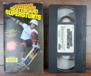 Vtg 1987 Skateboarding VHS Super Stunts Christian Hosoi Skates Hedges Roskopp - Bild 1 von 5