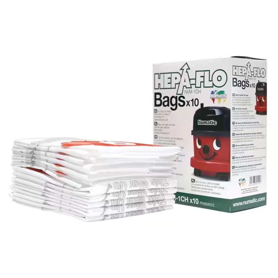 Genuine Henry Hepaflo hoover bags 10 pack NVM-1CH 604015 - Image 1 of 1