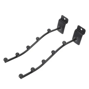 2 Pcs Groove Plate Flute Rack Clarinet Wall Mount Trumpet Stand Holder - Bild 1 von 12