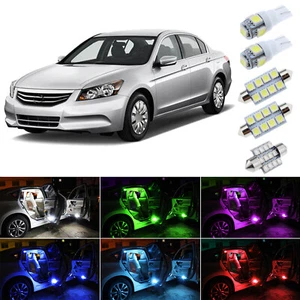12X LED Bulbs Interior Lights Package Kit for 2003 - 2012 Honda Accord + Tool - Picture 1 of 18