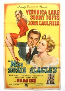 Vintage Original 1946 "Miss Susie Slagles'" One Sheet Movie Poster Veronica Lake - Picture 1 of 10