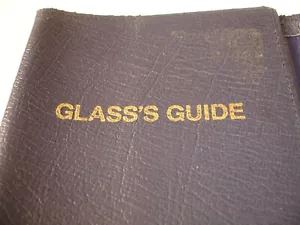 GLASS'S GUIDE BOOK COVER LEATHER - Picture 1 of 5