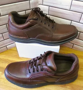Rockport Ridgefield Eureka Wanderschuhe Herren Größe 13M braun Leder A10808 gebraucht, in einwandfreiem Zustand - Bild 1 von 13