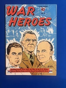 WAR HEROES #2 1942 DELL Publishing James Doolittle On Cover - Picture 1 of 3