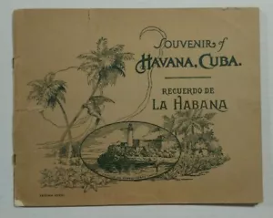 1920's "Souvenir of Havana, Cuba" Beautiful Photo Album Published by C. Jordi - Imagen 1 de 12