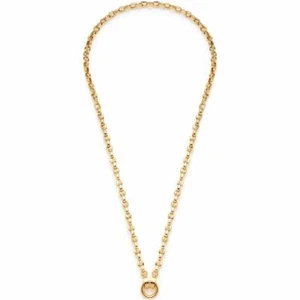 Leonardo Jewels Halskette 50 Gold Romea Clip&Mix Kette Schmuck Edelstahl IP Gold - Picture 1 of 7