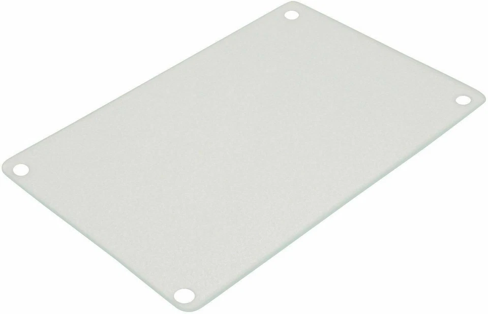Glass Chopping Board Clear Worktop Vegetable Cheese Cutting & Serving Boards - Image 1 of 1