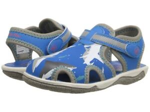 NIB STRIDE RITE Outdoor Water Friendly Shoes Sandals Koy Blue Shark 4 6 7 M