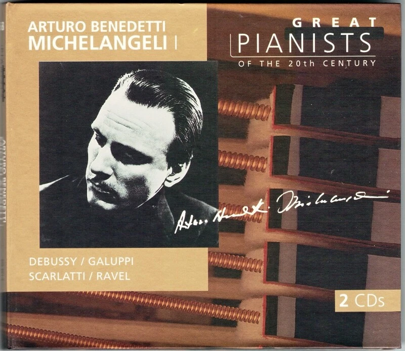 Arturo Benedetti MICHELANGELI 1 GREAT PIANISTS OF THE 20TH CENTURY Debussy Ravel - Bild 1 von 1