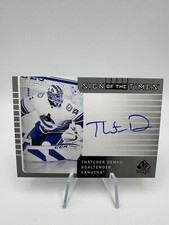 2022-2023 Sp Authentic Thatcher Demko Sign Of The Times SOTT1-TD