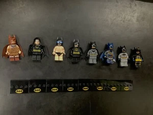 lot of 8 batman lego pieces with bases - preowned missing accessories see photos - Picture 1 of 8