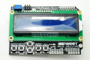Arduino LCD1602 Character LCD Keyboard Shield - Picture 1 of 6