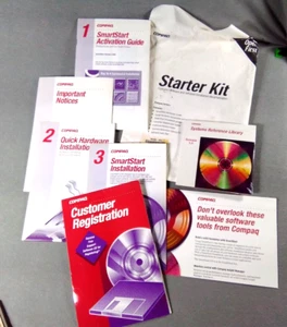 COMPAQ ProSignia 500 Server Manuals Sarter Kit Setup Reference Library CD - Picture 1 of 12