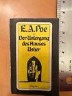 Mini Taschenbuch Diogenes Der Untergang des Hauses Usher E. A. Poe