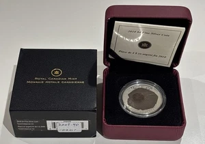Canada 2010 $4 Fine Silver Coin Dinosaur Fossil Europlocephalus .9999 Silver - Bild 1 von 3