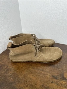 VivoBarefoot Men's Gobi II Chukka Barefoot Boots 300041-03 Beige Suede Size 11 - Picture 1 of 10