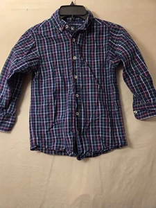 Long Sleeve Button-Down Plaid Shirt Size Small  - Picture 1 of 2